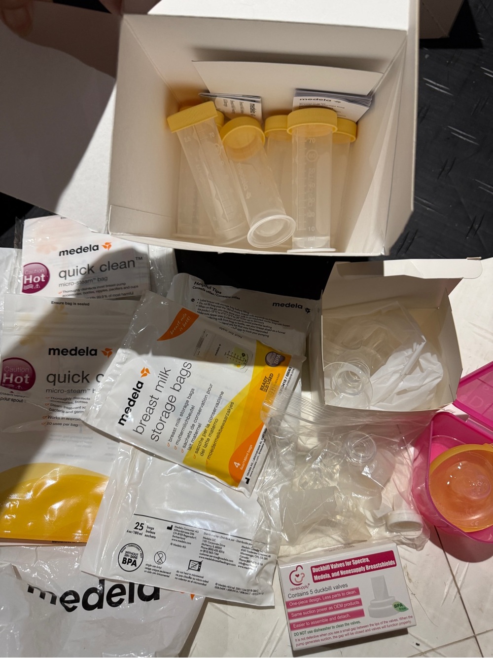 Medela accessories bottles bags Storage Set